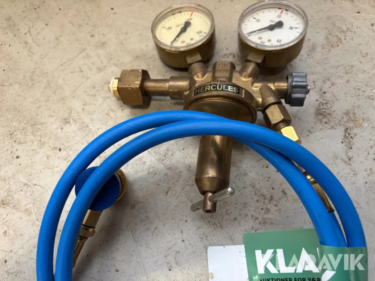 Billede 7 - Trykmanometer til aircondition Hercules, 1 styk