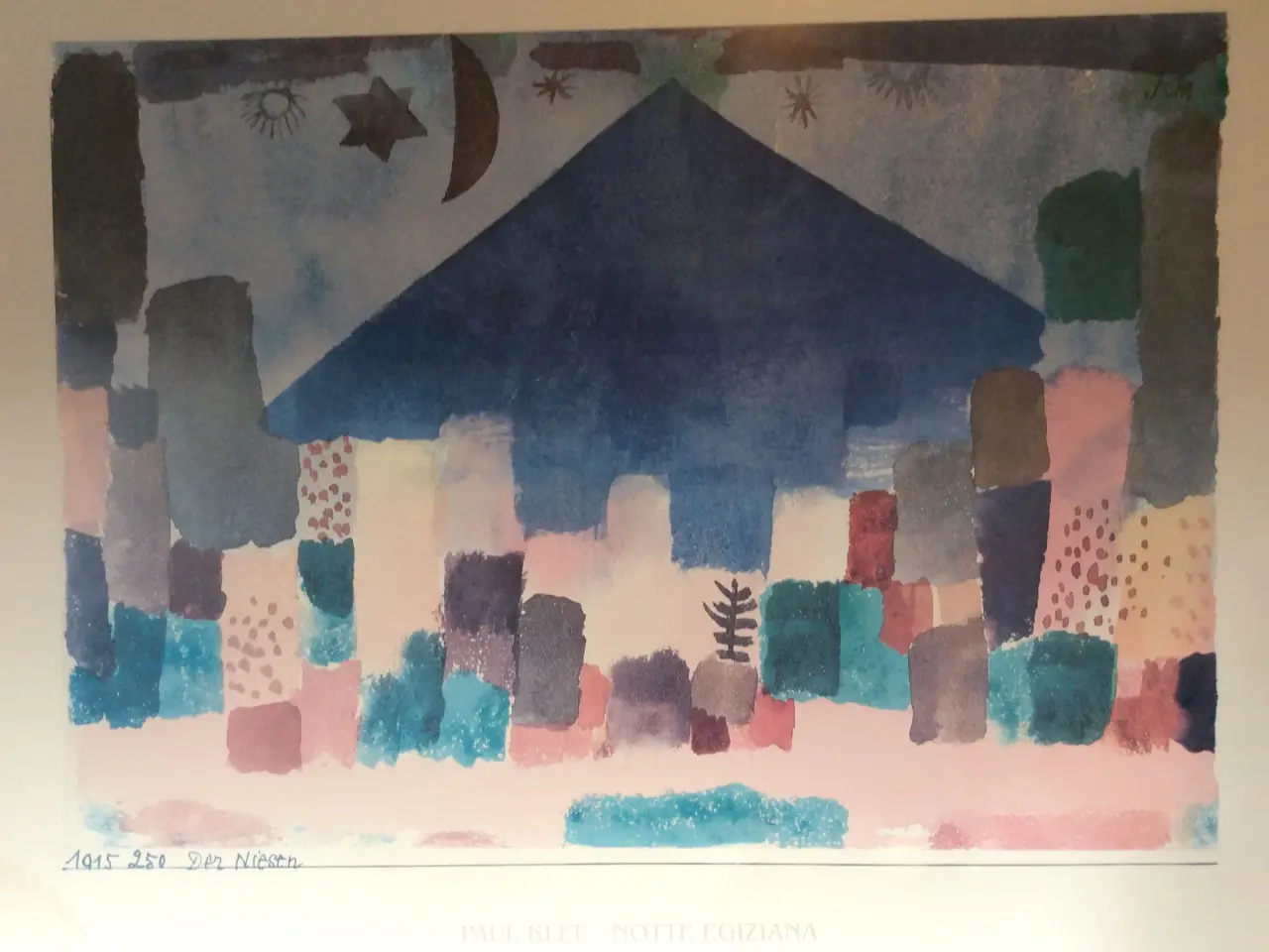 Billede 1 - Paul Klee, Notte Egiziana