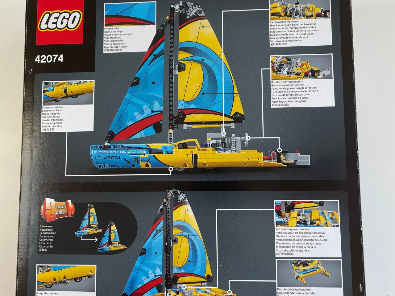 Billede 2 - Lego Technic Racing Yacht 42074