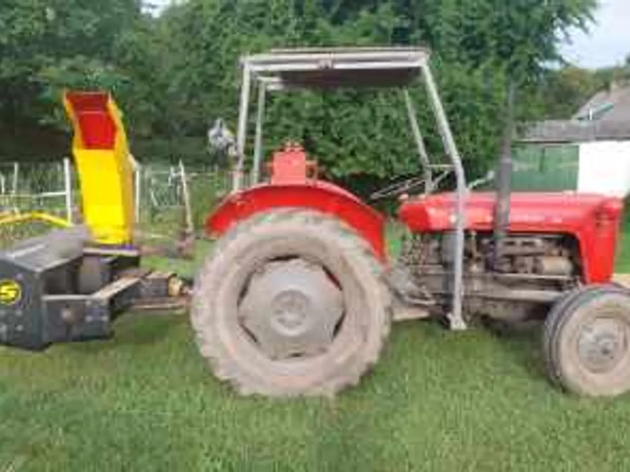 Billede 2 - Traktor med sneslynge