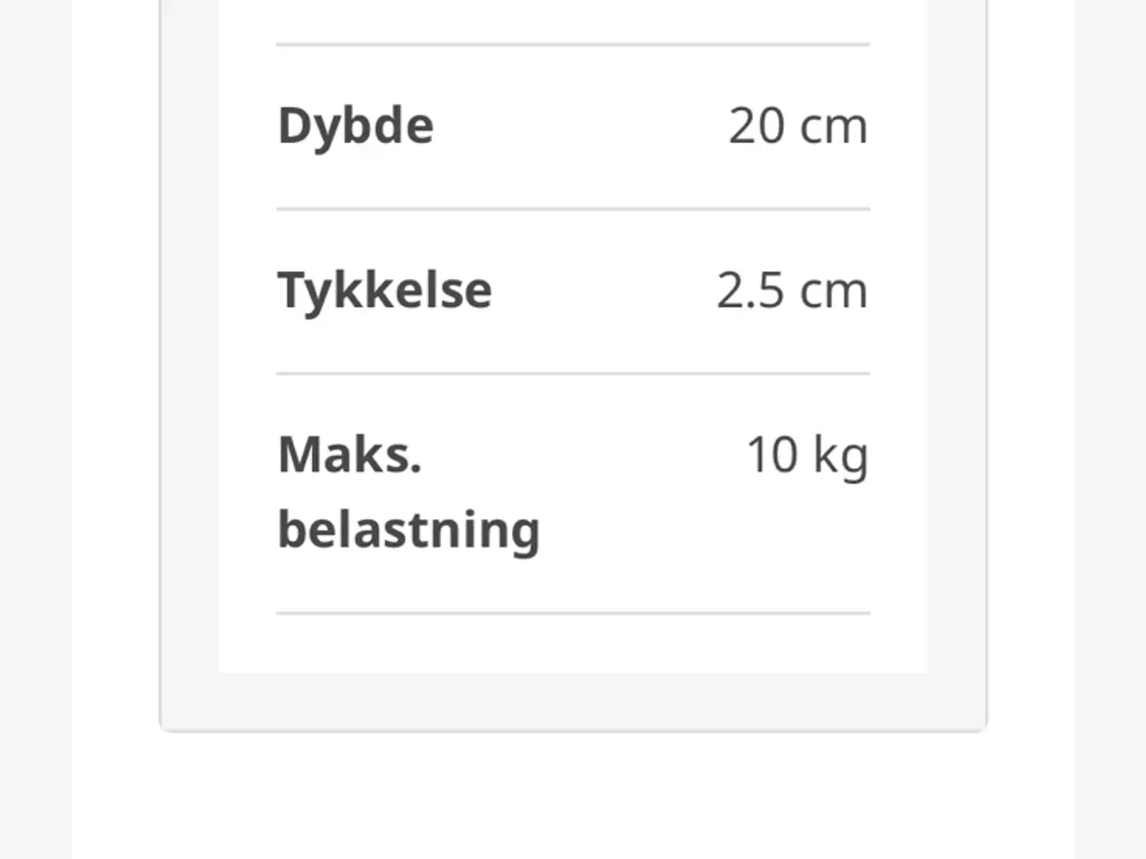 Billede 2 - Hylder helt nye 80x20