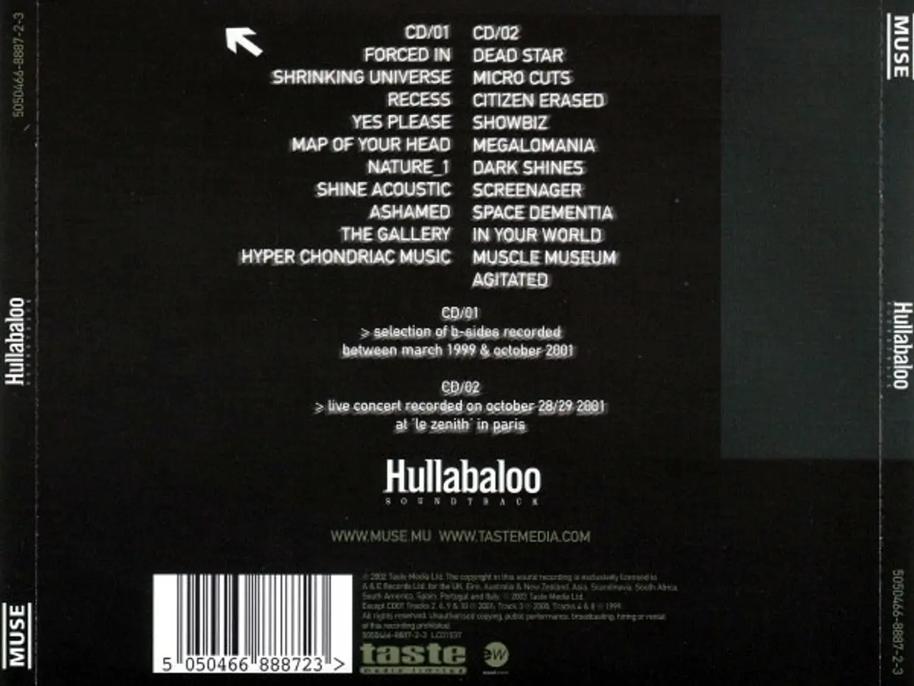 Billede 2 - Muse – Hullabaloo Soundtrack – CD