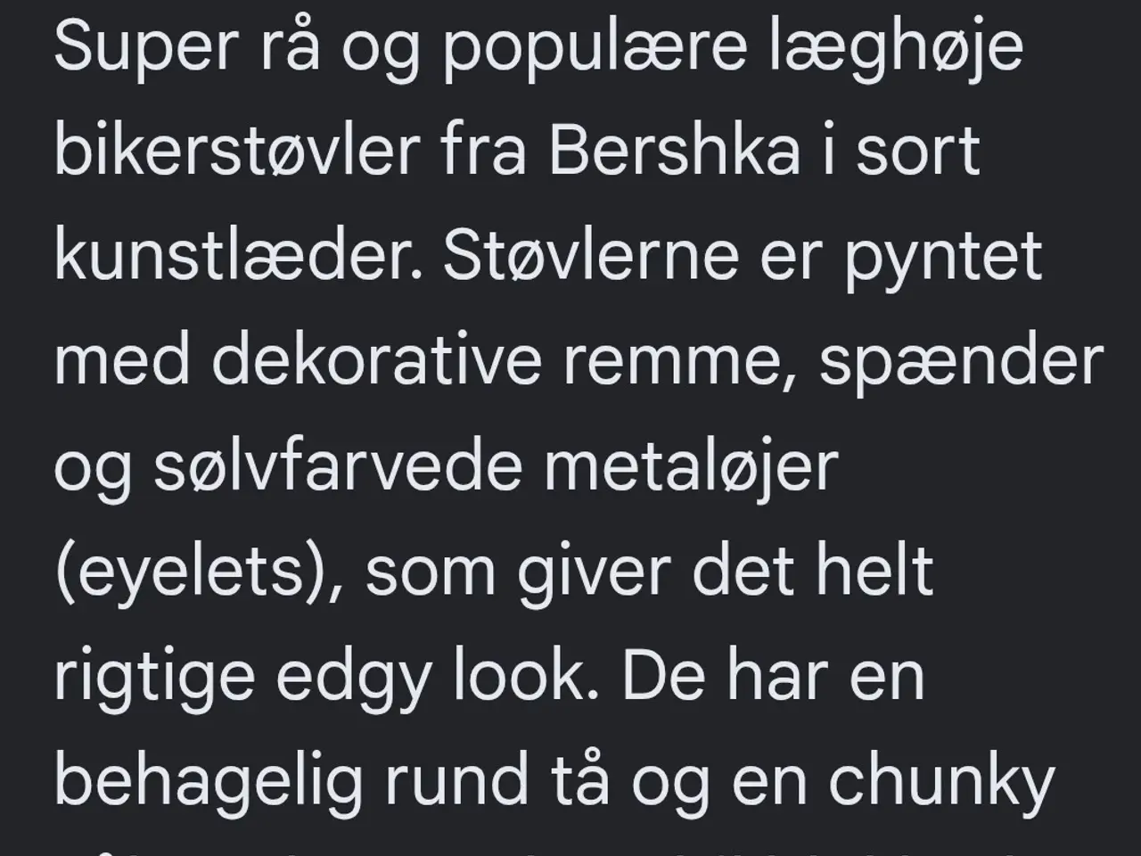 Billede 8 - Helt nye Bershka Biker Boots-str 37