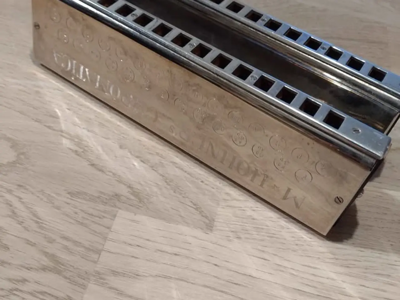 Billede 5 - mundharmonika M. Hohner's chromatische bass