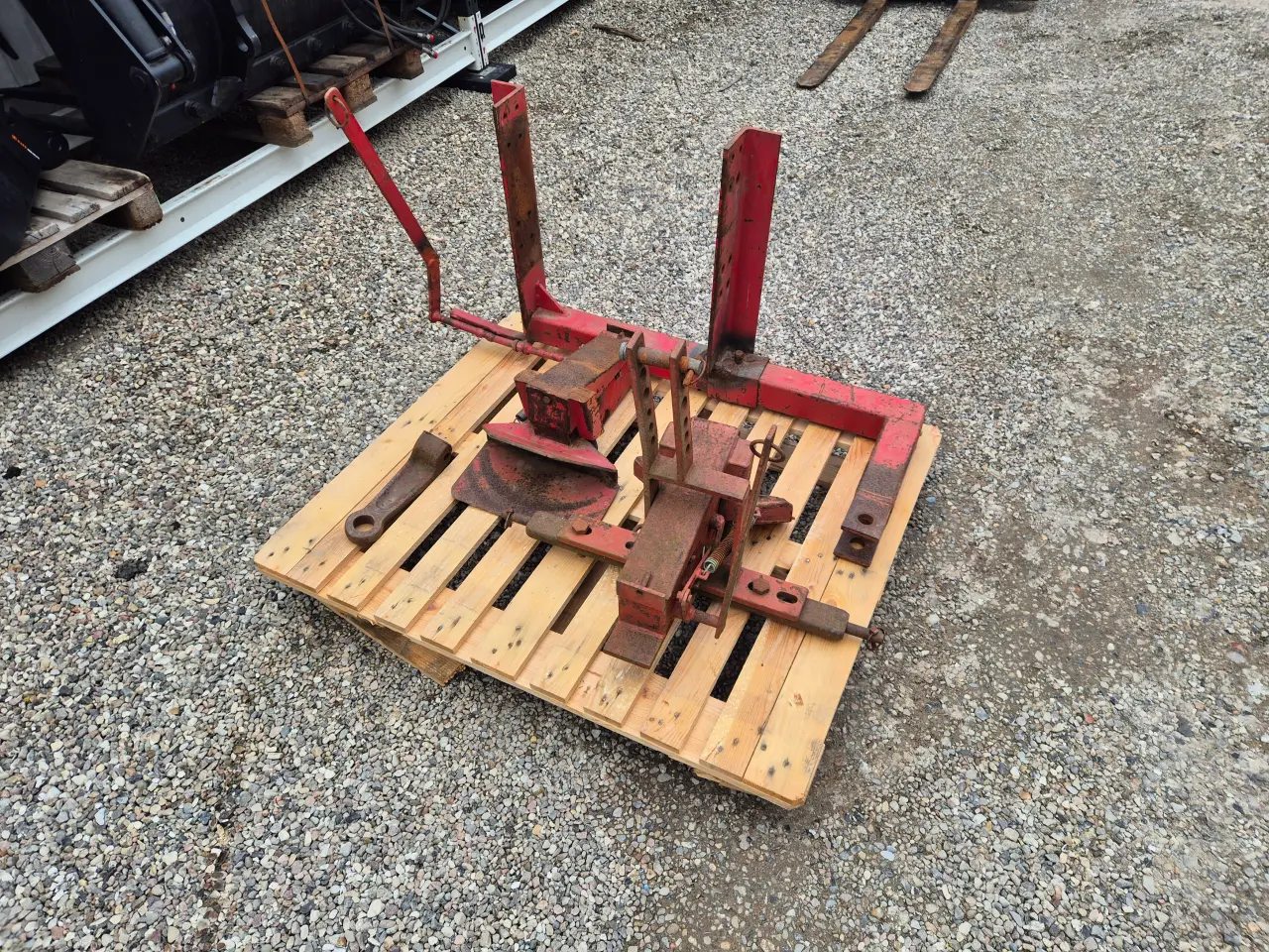 Billede 1 - Automattræk til ballepresser og traktor.