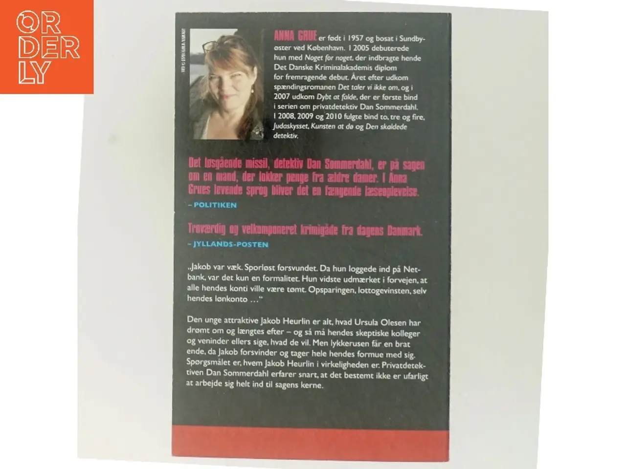 Billede 3 - Anna Grue Judaskysset bog