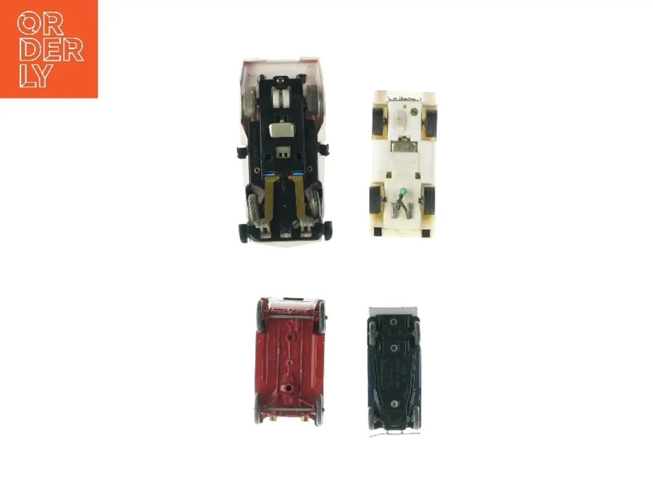 Billede 4 - Gamle biler (4 stk) (str. L: 8 til 12 cm)