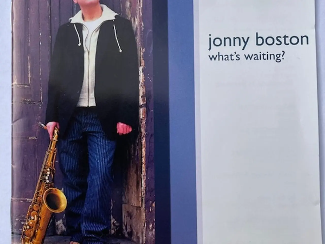 Billede 1 - Jonny Boston – What's Waiting – CD