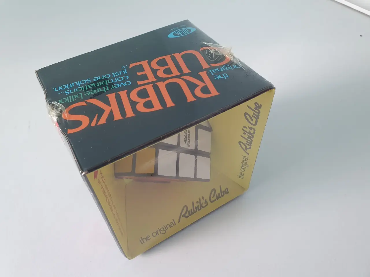 Billede 3 - RUBIK'S CUBE 1980, helt ny og i uåbnet emballage