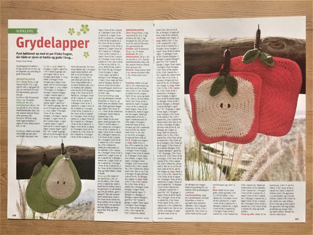 Billede 1 - Sjove hæklede grydelapper