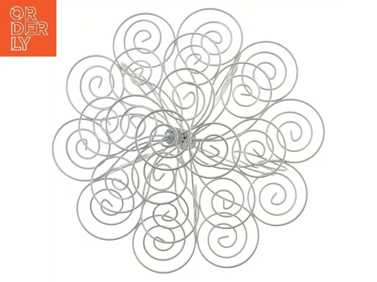 Billede 2 - Fin muffinholder med spiral design (str. 33 cm)