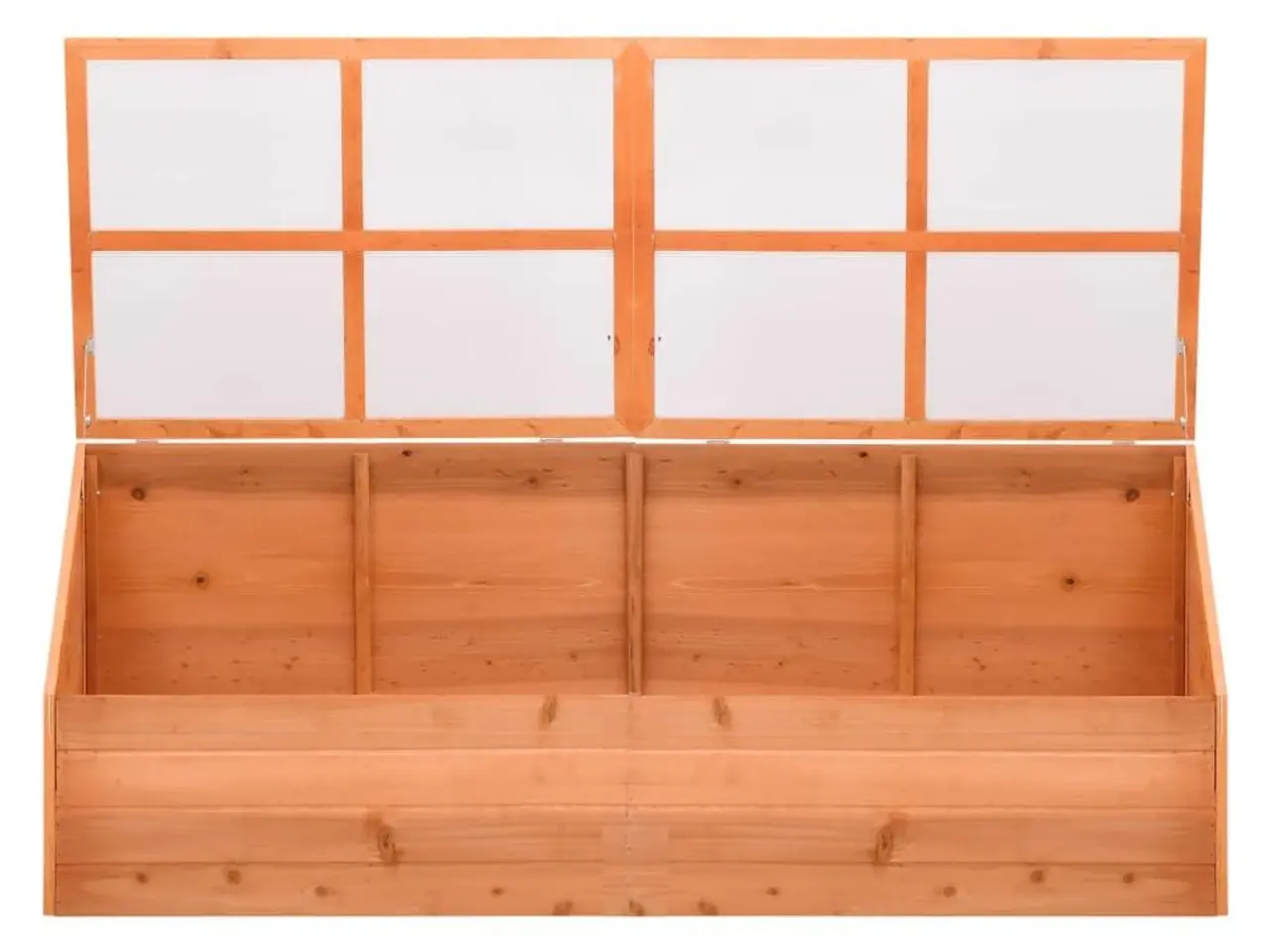 Billede 3 - Minidrivhus i træ med PC-plader - 180 × 57 × 62 cm