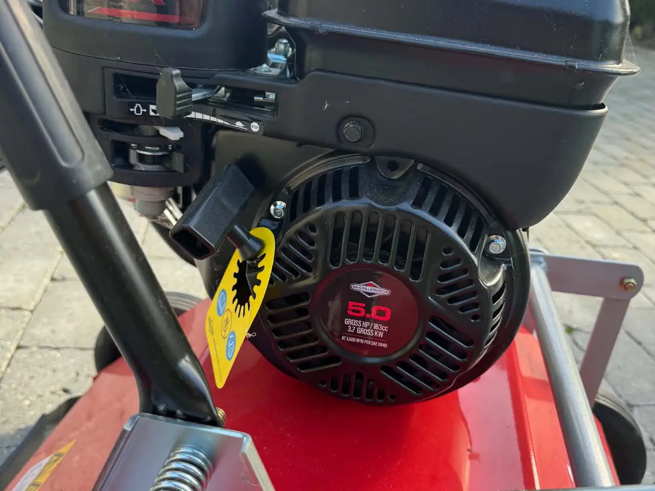 Billede 3 - GTM vertikalskærer med Briggs & Stratton benzinmot
