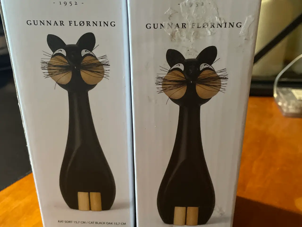 Billede 1 - Gunner fløning katte figurer 