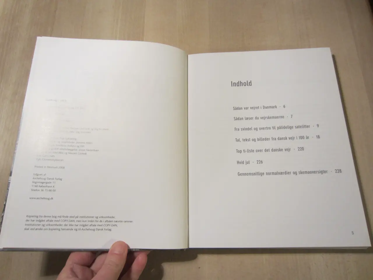 Billede 4 - Bog - Dansk vejr i 100 år i tekst og billeder