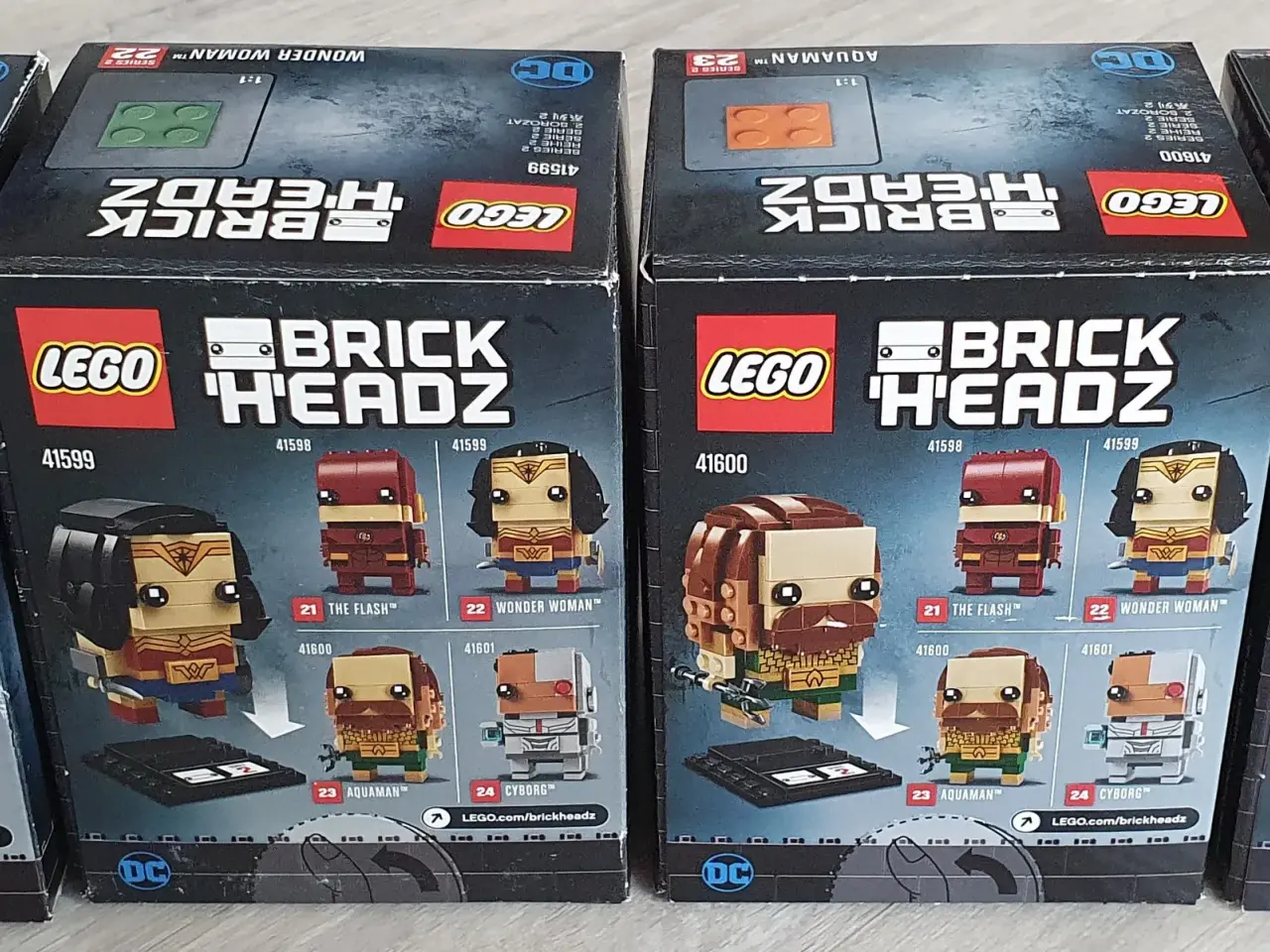Billede 2 - BrickHeadz, DC helte, 41598, 41599, 41600, 41601
