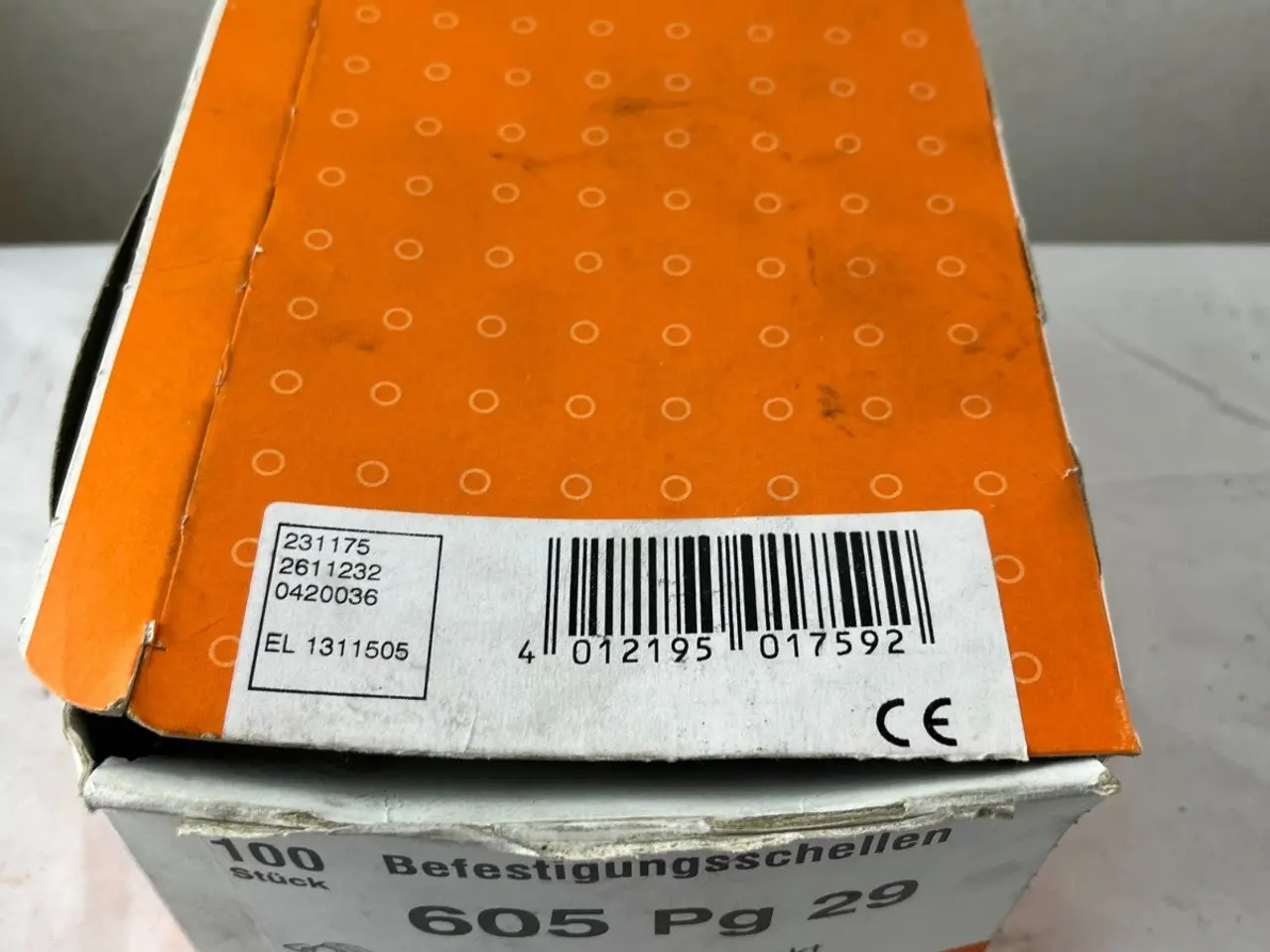 Billede 4 - OBO Bettermann 605 Pg 29 Befestigungsschellen 37mm