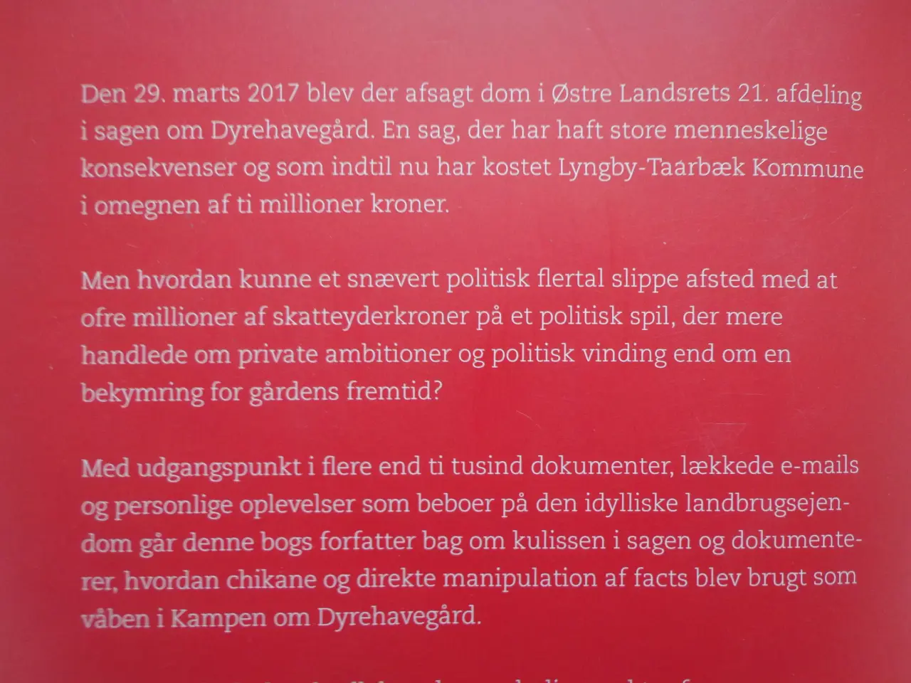 Billede 2 - Kampen om Dyrehavegård :