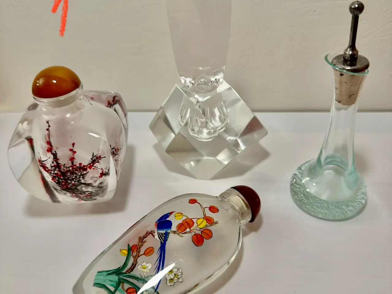 Billede 1 - Håndlavede vintage parfumeflasker sælges
