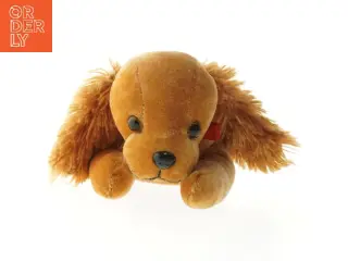 Brunt plysdyr, hund (str. 26 cm)