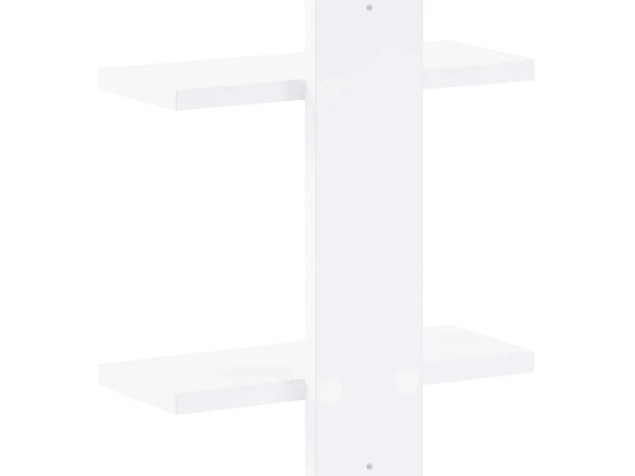 Billede 5 - Væghylde hvid 30 x 13,5 x 43 cm i konstrueret træ