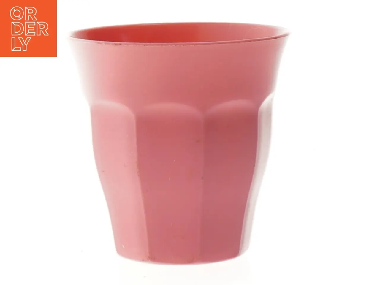 Billede 1 - Pink plastikkop (str. Ø. 9 cm. længde. 9 cm)