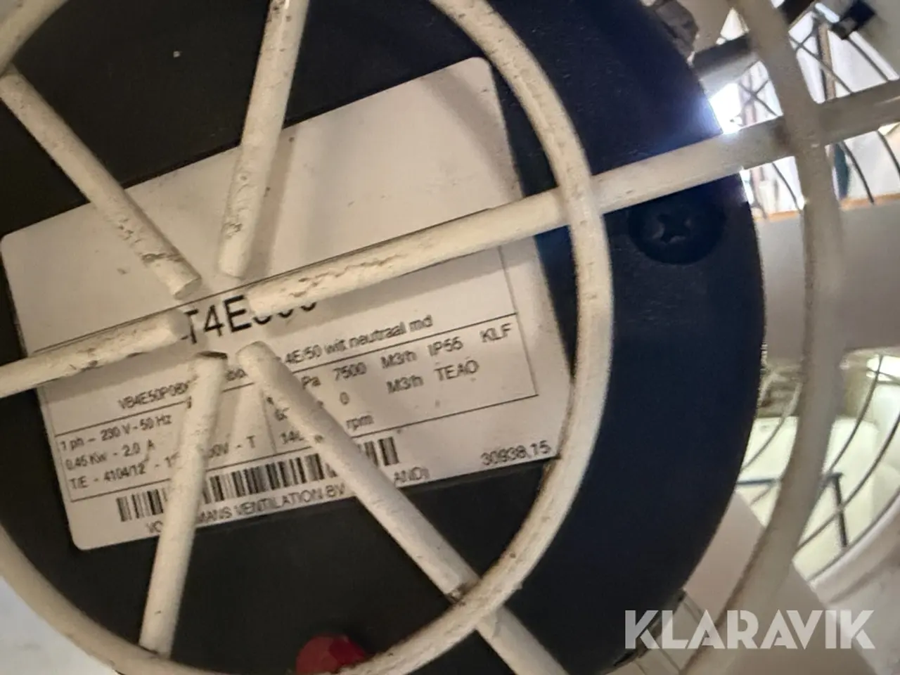 Billede 9 - Ventilator Vostermann T4E500