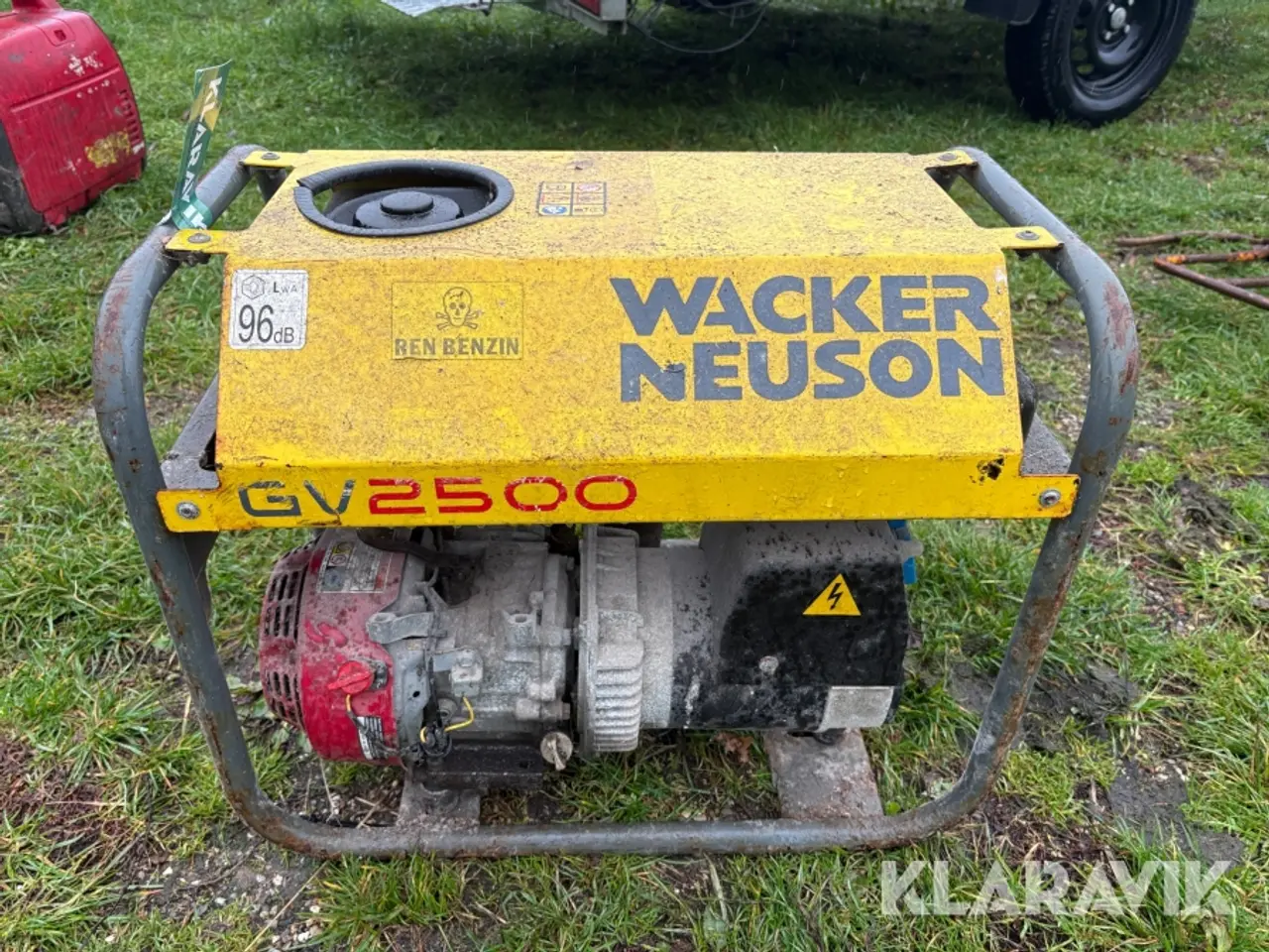 Billede 8 - Generator Wacker Neuson Gv2500 - benzindrevet