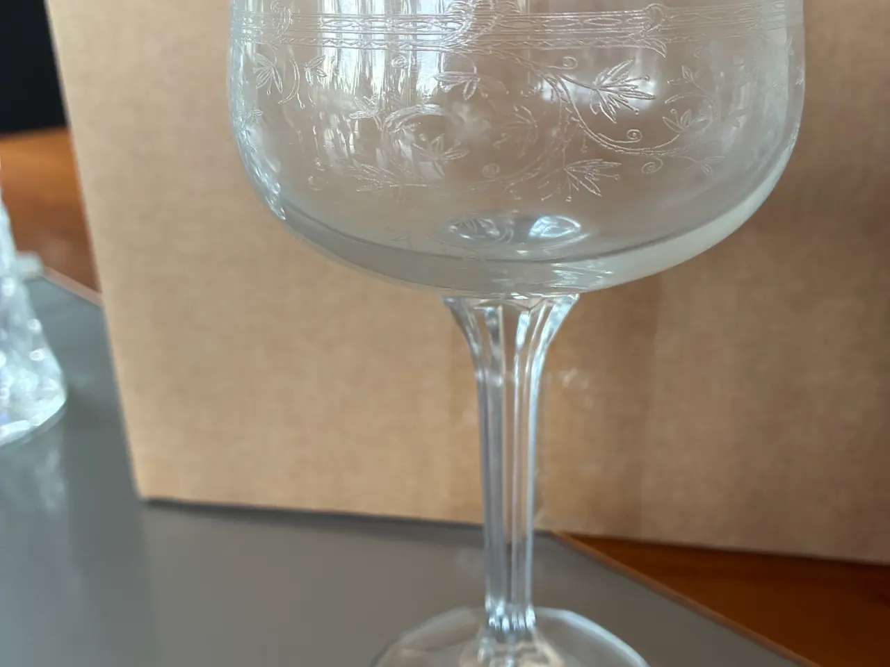 Billede 2 - Krystalglas - Champagneglas - Bohemia