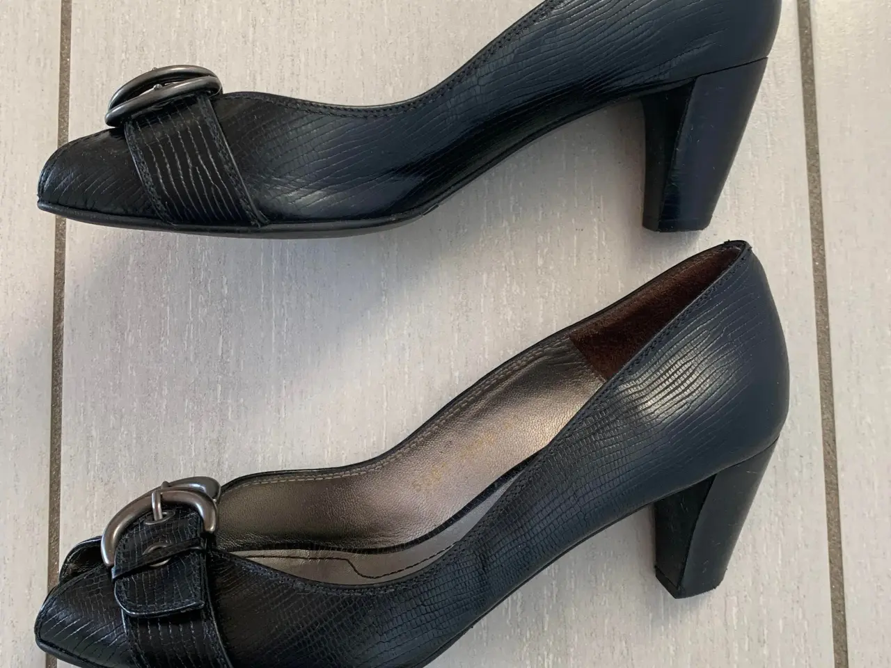 Billede 4 - billi bi stiletter peep-toes, str. 41