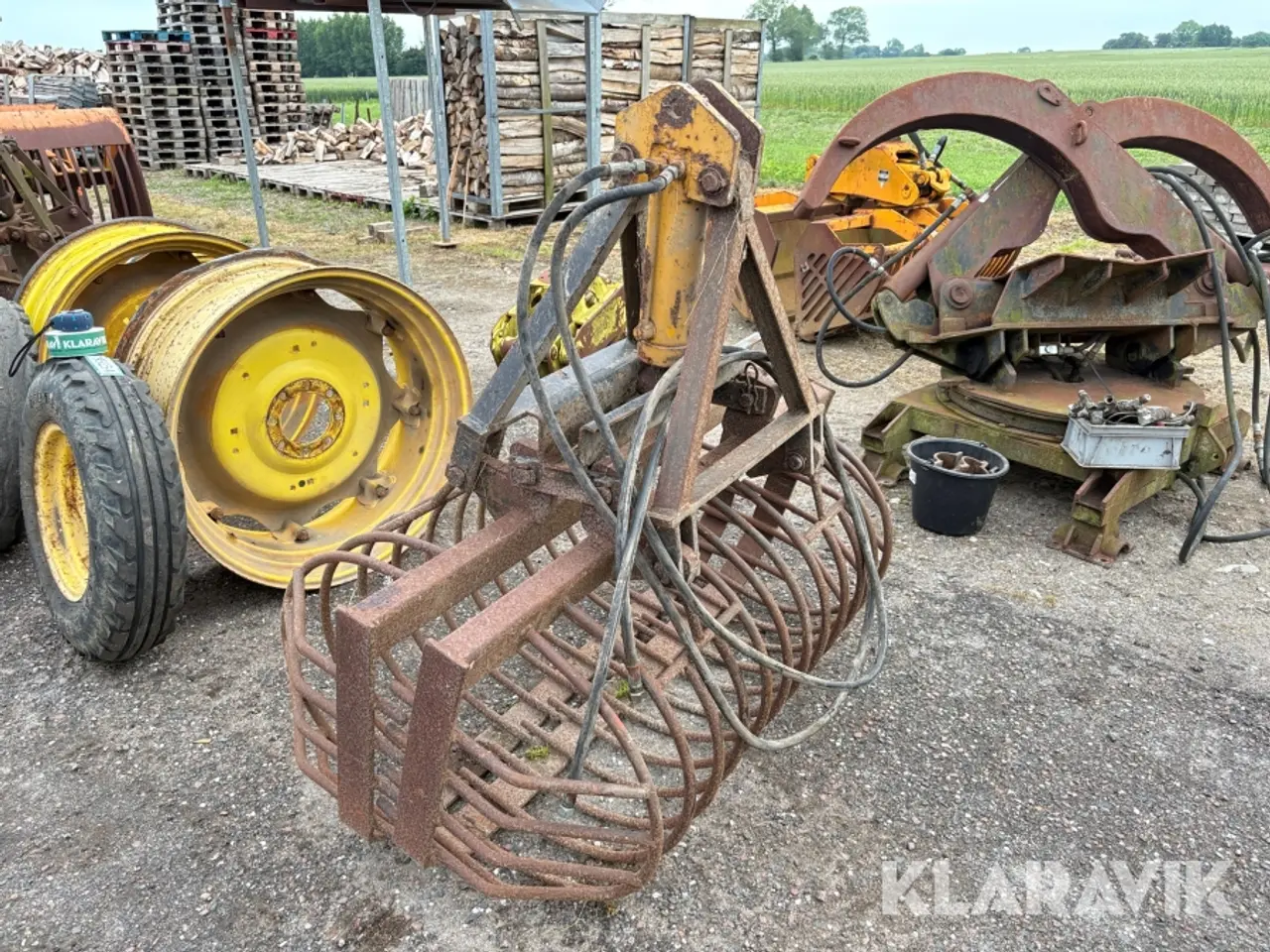 Billede 1 - Hydraulisk roegrab, 1 Styk