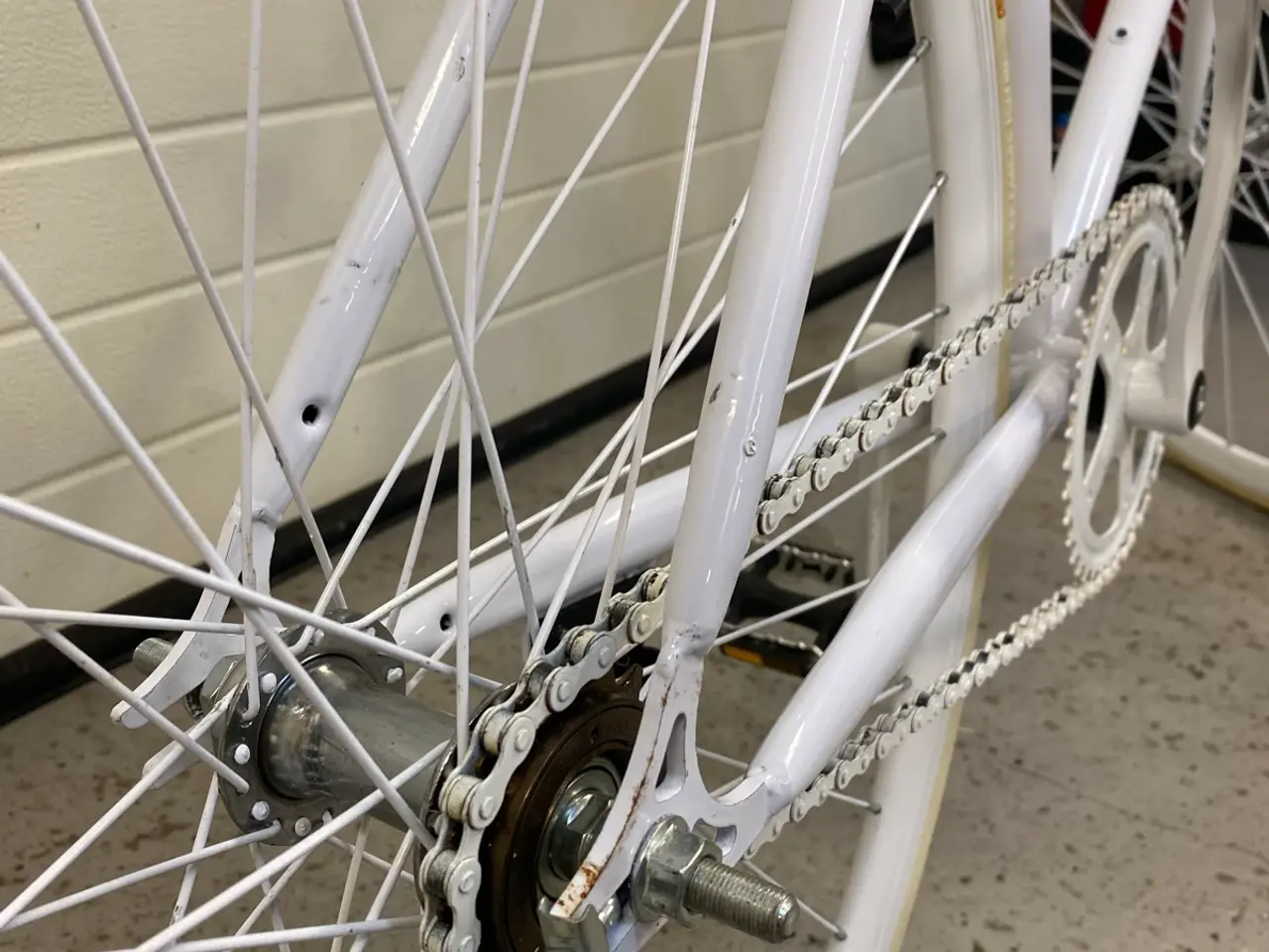 Billede 9 - Singlespeed Cykel hvid