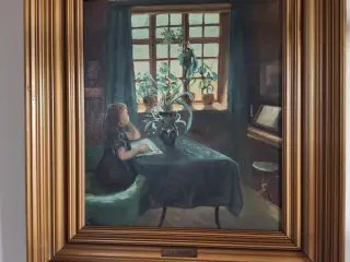 smukt lille maleri af C. H.Larsen