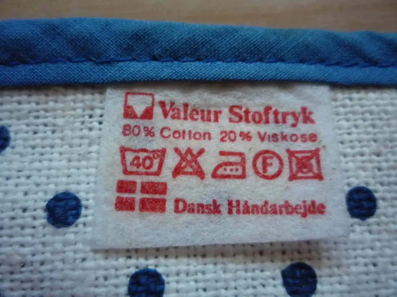 Billede 2 - 3 servietter, Valeur Stoftryk