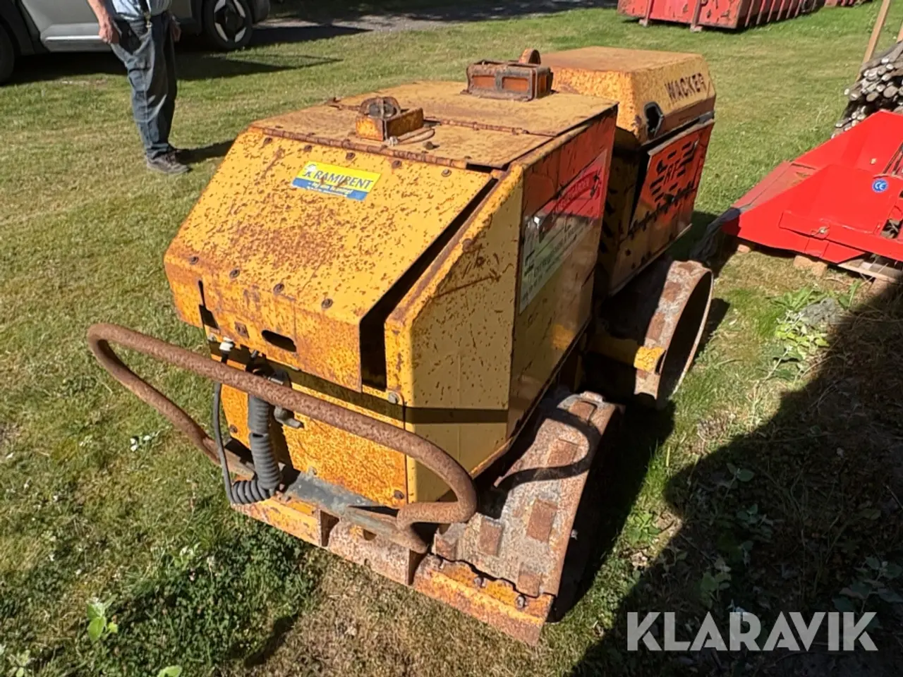 Billede 3 - Råjordskompaktor Wacker RT