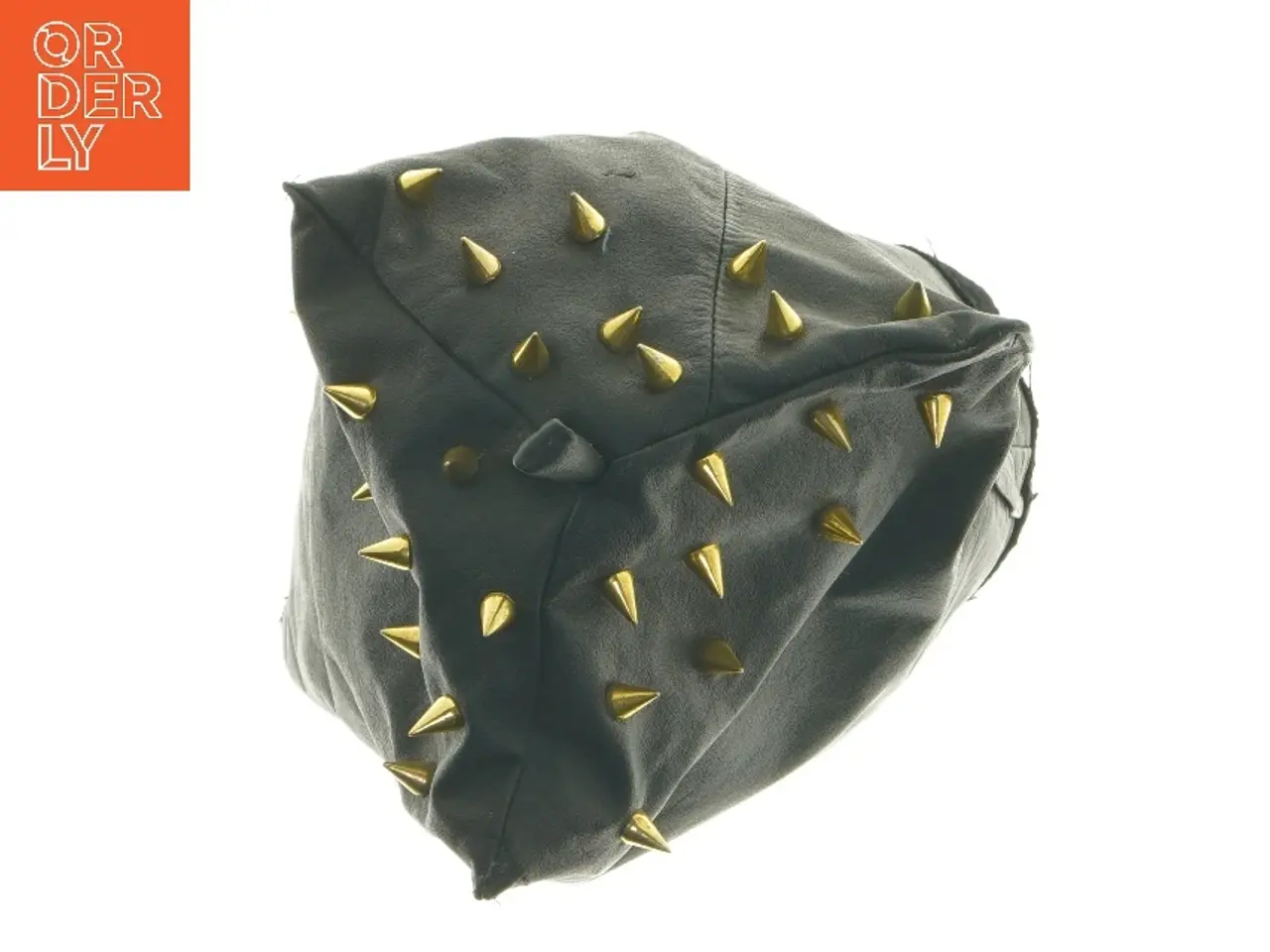 Billede 3 - Stempelkande Læderetui varmer med nitter (str. 25 cm)