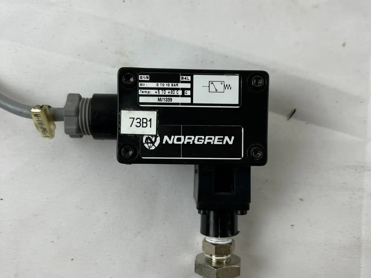 Billede 4 - Norgren Pneumatic Pressure kontakt 0-10 Bar Sensor