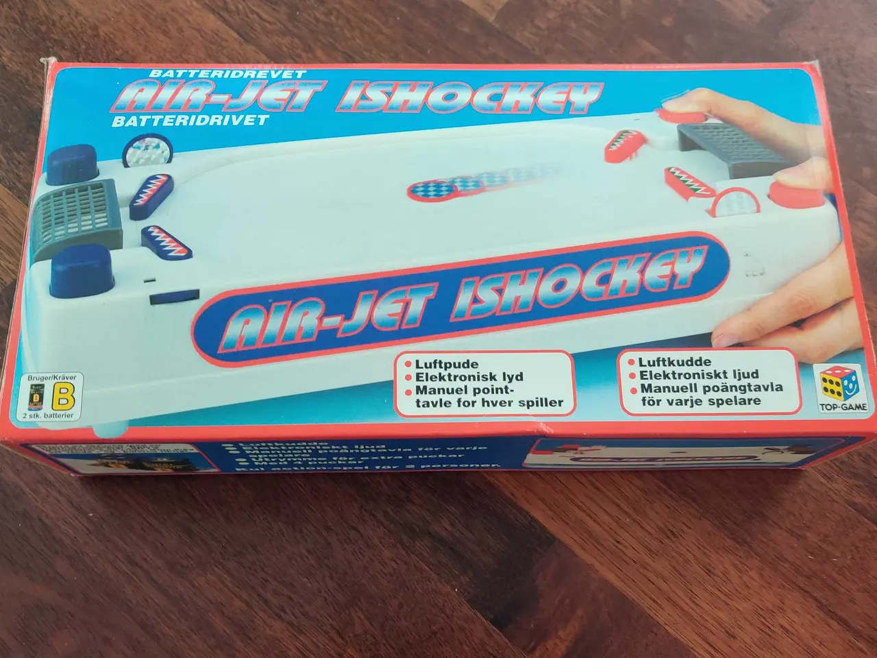 Billede 1 - Nostalgisk Top-Game Air-Jet Ishockeyspil