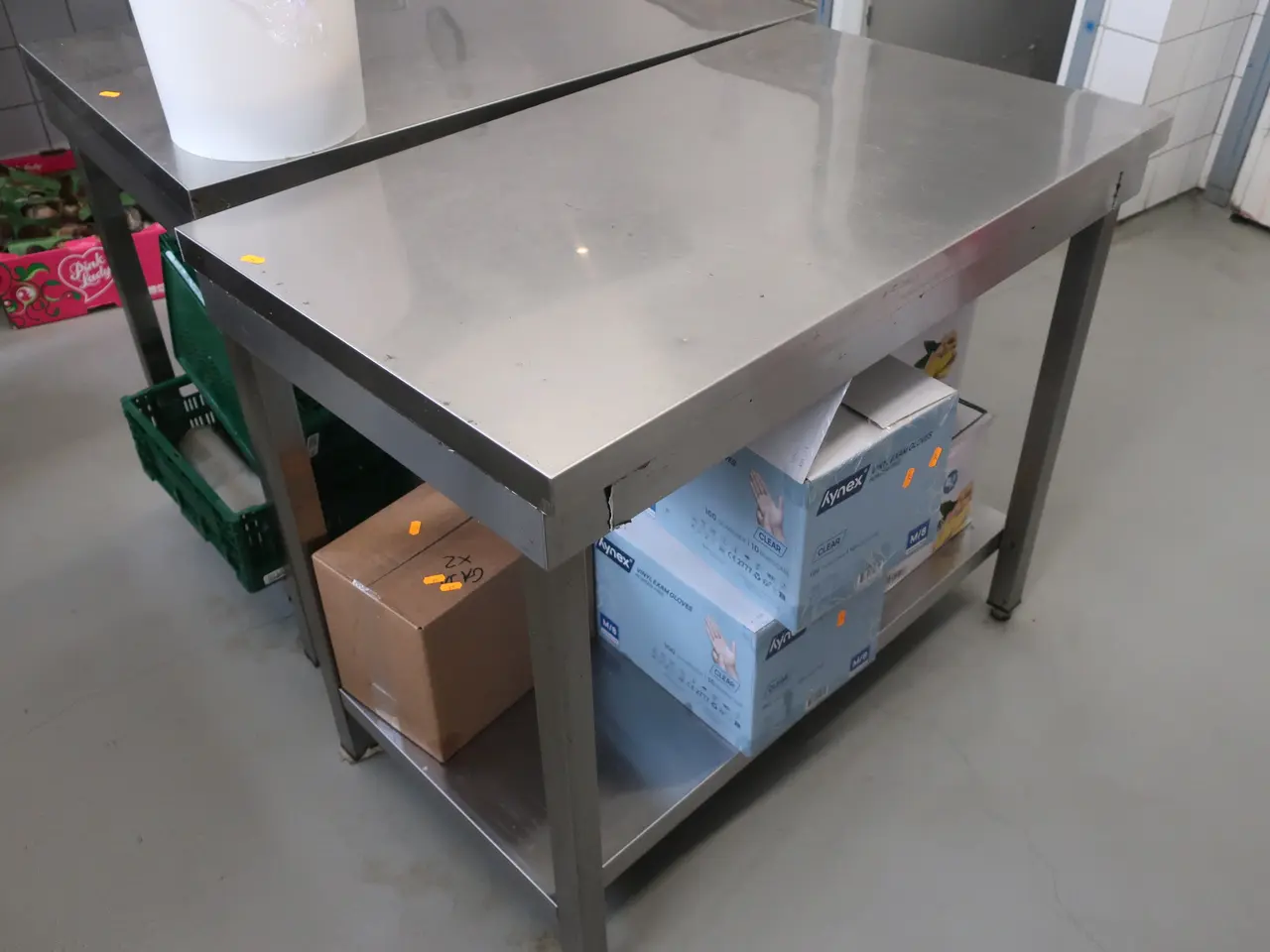 Billede 1 - Rustfrit stålbord uden indhold