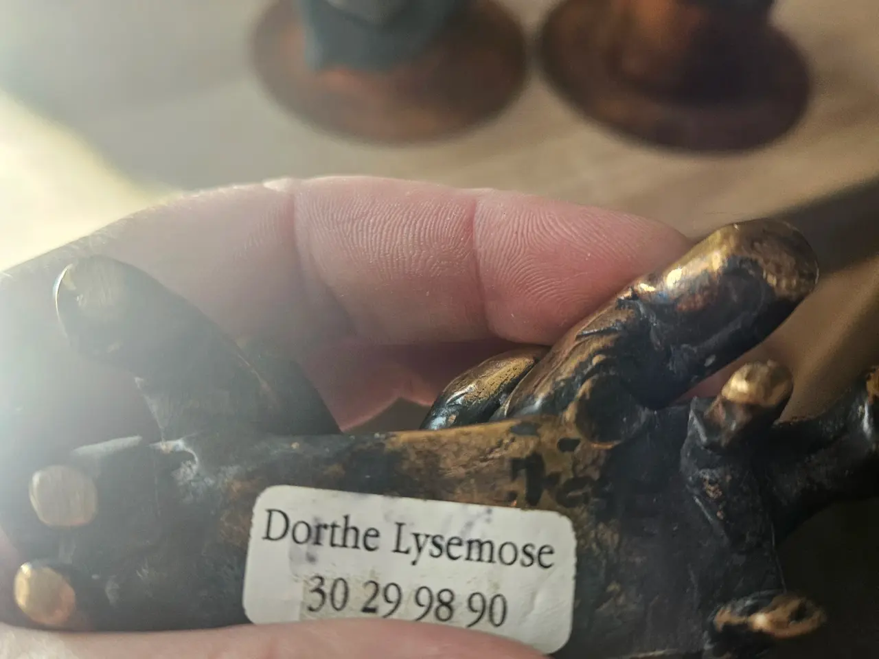 Billede 3 - Dorthe Lysmose bronze figur