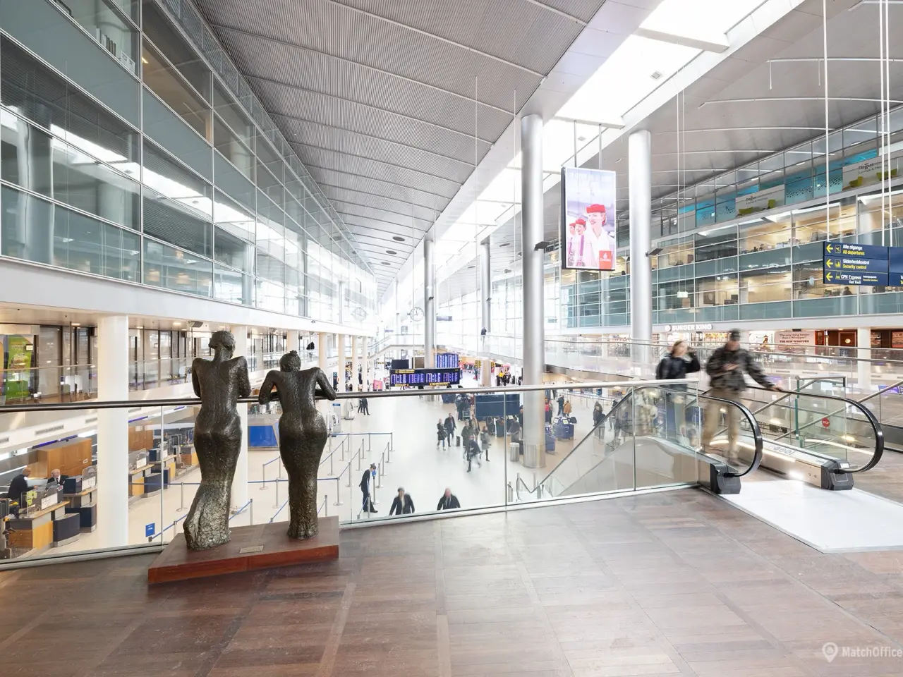 Billede 1 - Kontor i travle Terminal 3
