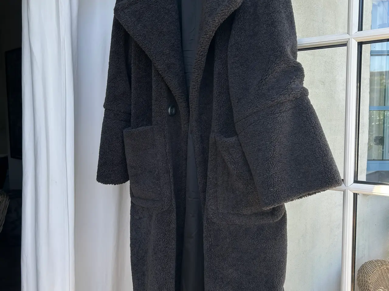 Billede 2 - Teddy jacket long - SAND Copenhagen