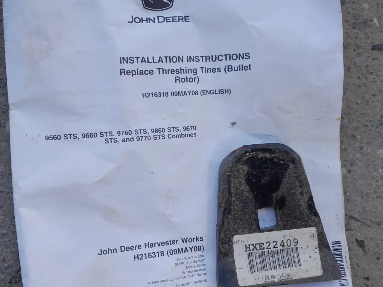 Billede 2 - Mejetærsker john deere