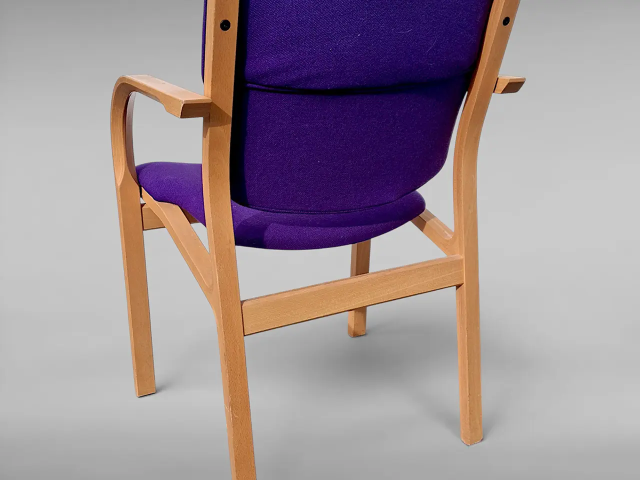 Billede 7 - 2 Four Design mødestole i blå og lilla