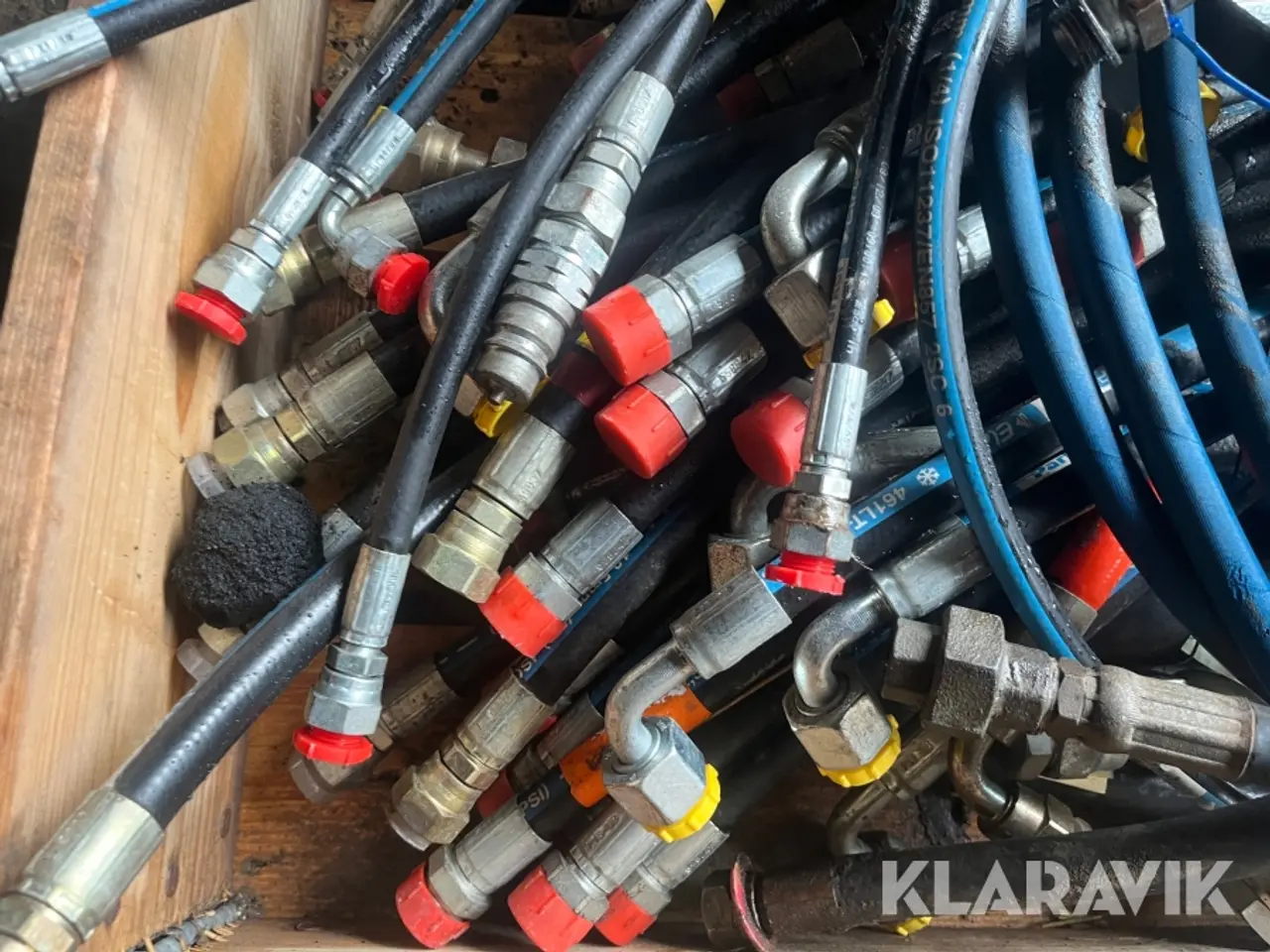 Billede 4 - Blandet hydraulikslanger 1 palle