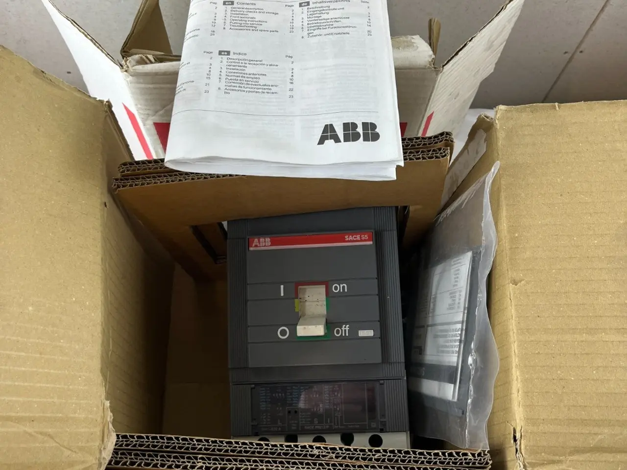 Billede 3 - ABB SACE S5 automatsikring PR212/P 630A 3 Pole
