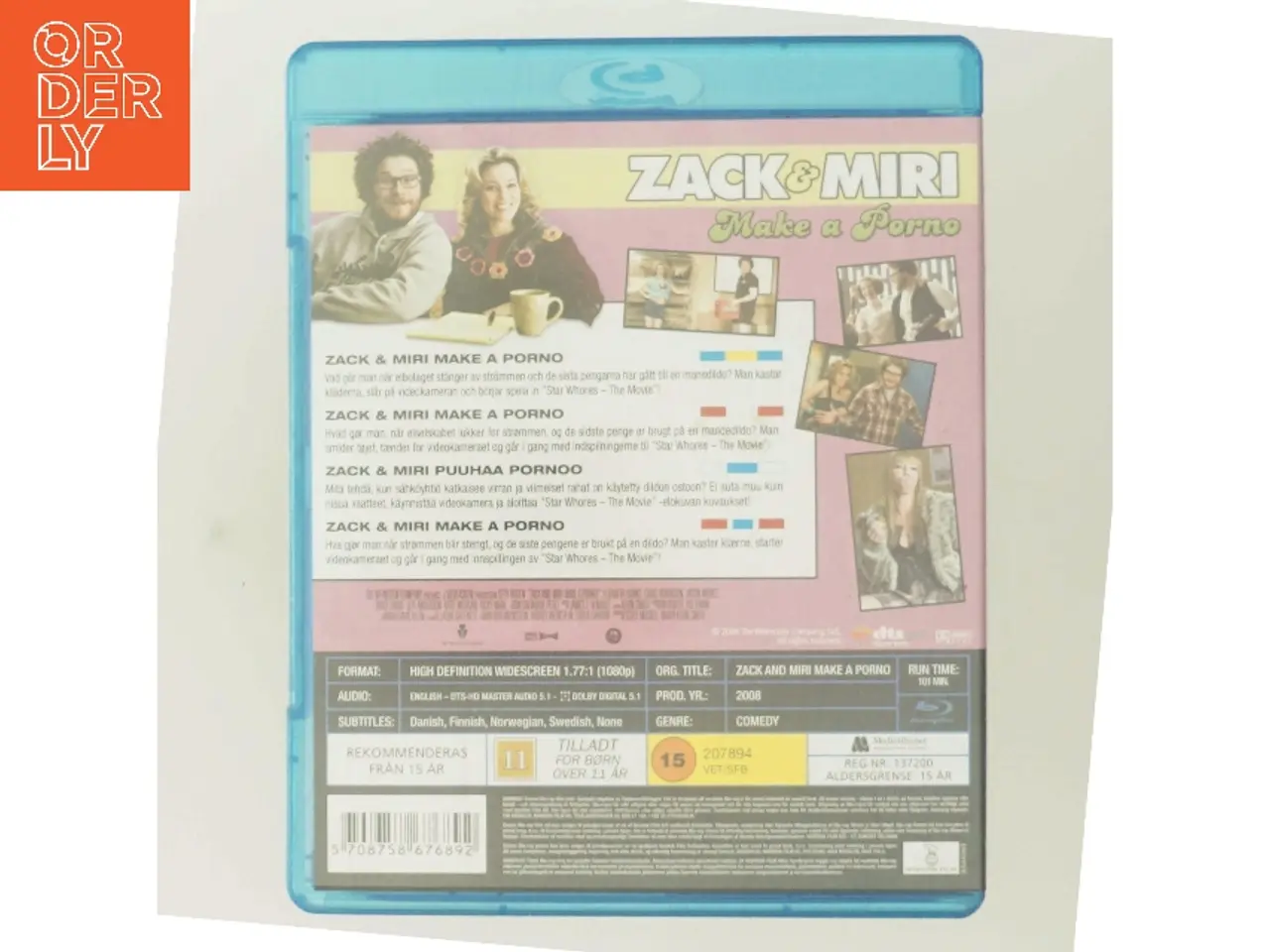 Billede 3 - Zack & Miri Make a Porno med Seth Rogen (DVD)