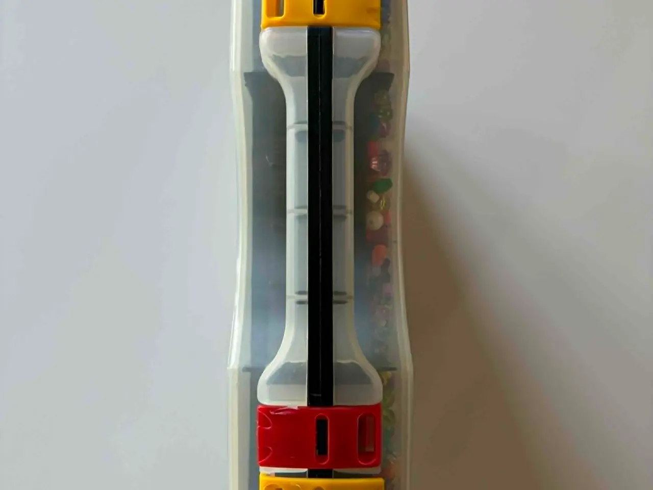 Billede 6 - Dobbeltsidet kuffert med perler/ smykkesten