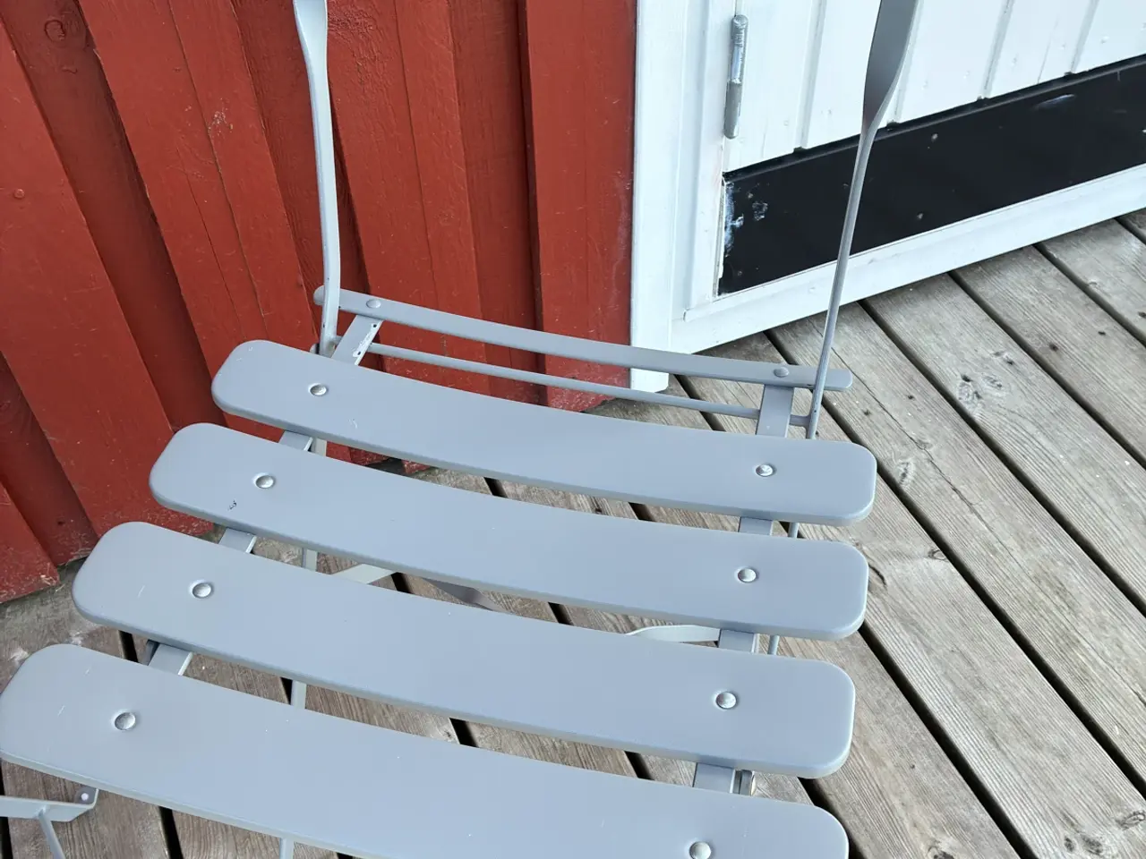 Billede 4 - Havemøbelsæt i metal sælges - 2 sæt