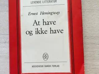 At have og ikke have, Ernst Hemingway